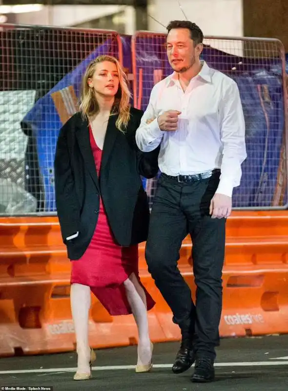 Amber Heard e Elon Musk