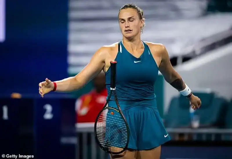 Aryna Sabalenka, bielorussa