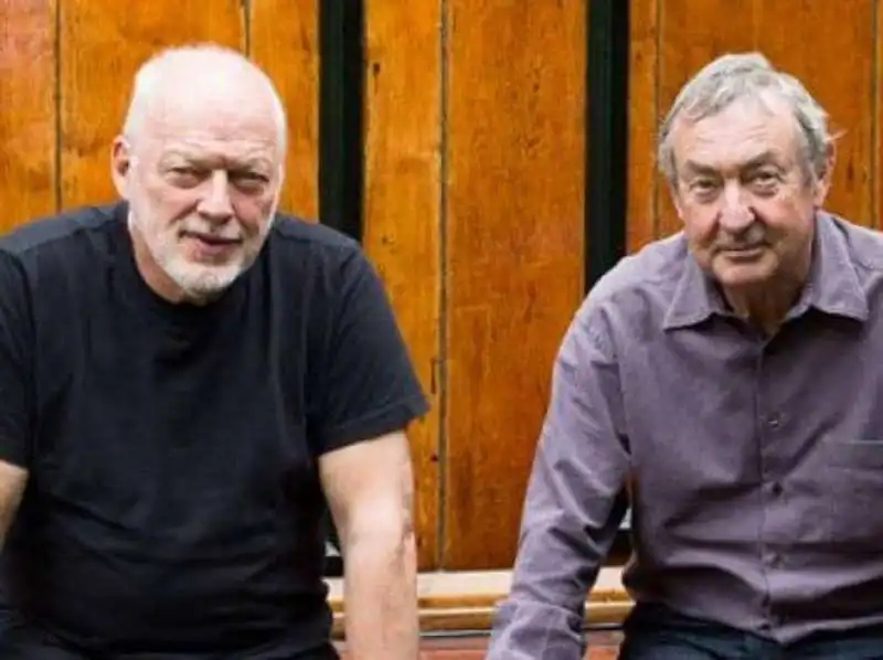 david gilmour e nick mason 