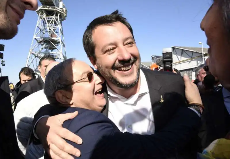 GIUSEPPE BONO MATTEO SALVINI 