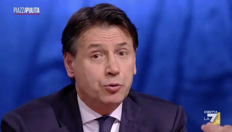 giuseppe conte a piazzapulita   1