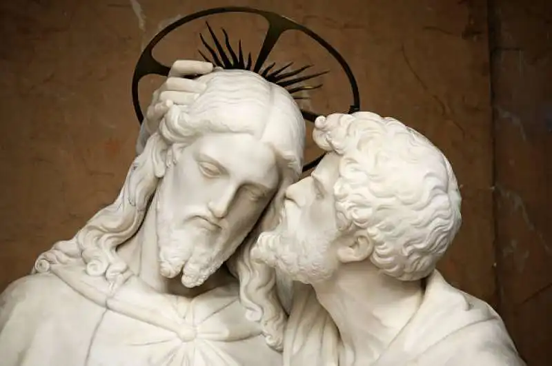 il bacio di giuda a gesu 1