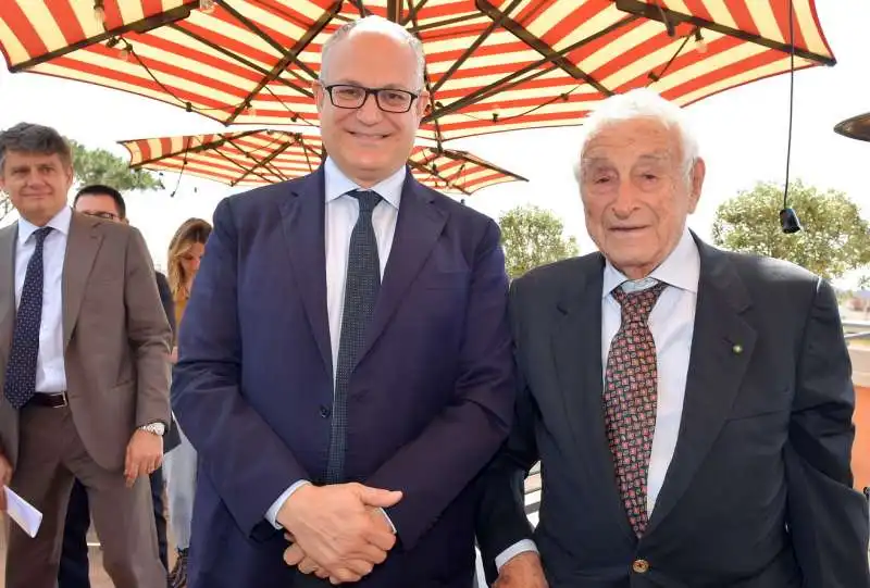 il sindaco roberto gualtieri e fulvio lucisano  foto di bacco