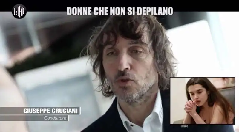 intervista delle iene a giuseppe cruciani sulla depilazione