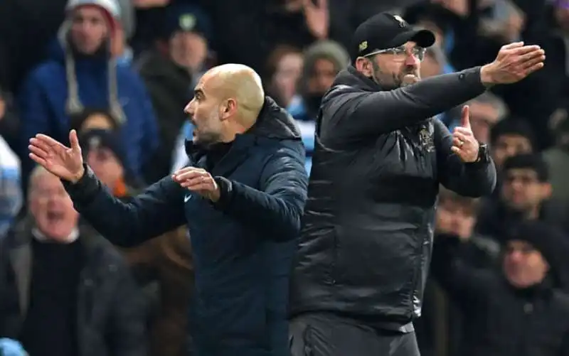 jurgen klopp pep guardiola 3