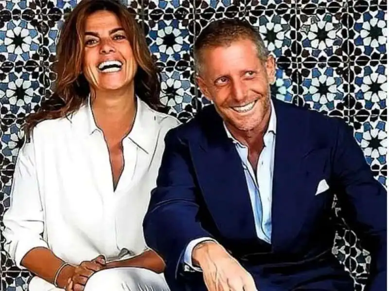 lapo elkann con la moglie joana lemos