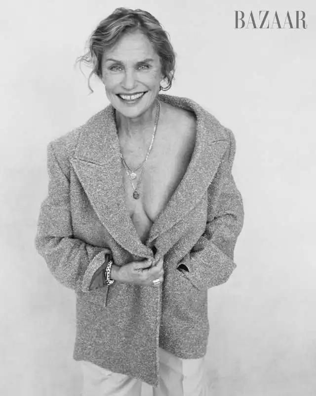 Lauren Hutton su Harper Bazaar 2