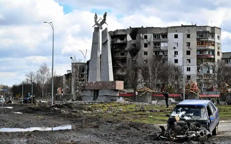 le immagini di borodyanka distrutta in ucraina 10