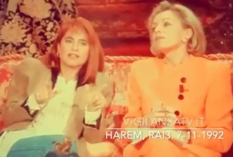 lilli gruber e catherine spaak ad harem 2