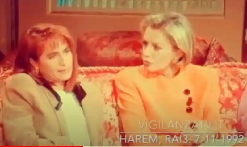 lilli gruber e catherine spaak ad harem 5