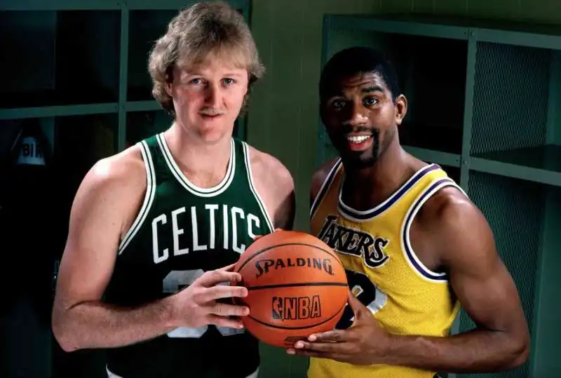 magic johnson larry bird 