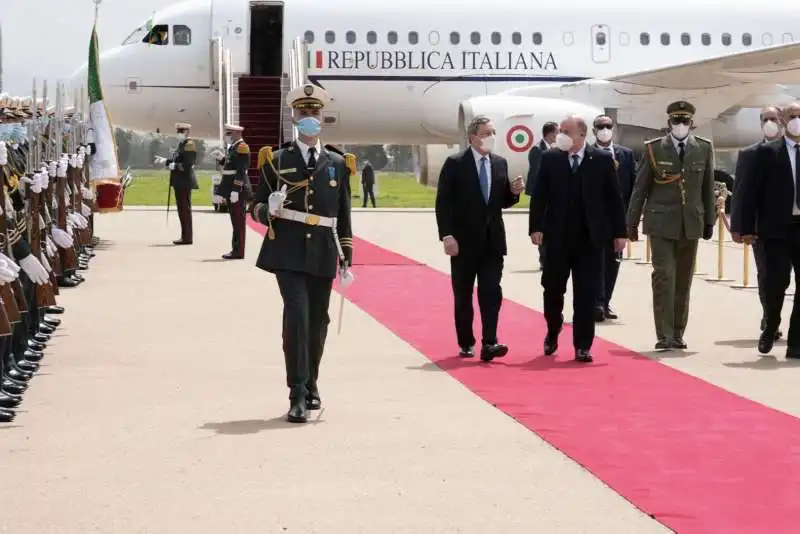 mario draghi in algeria