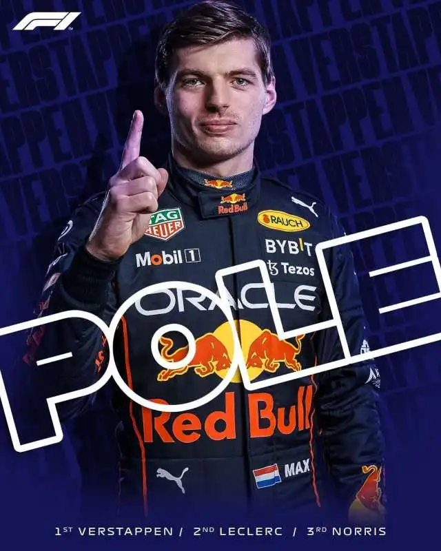 max verstappen in pole position a imola 