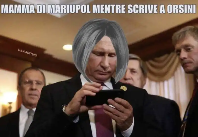 MEME SU ORSINI E PUTIN