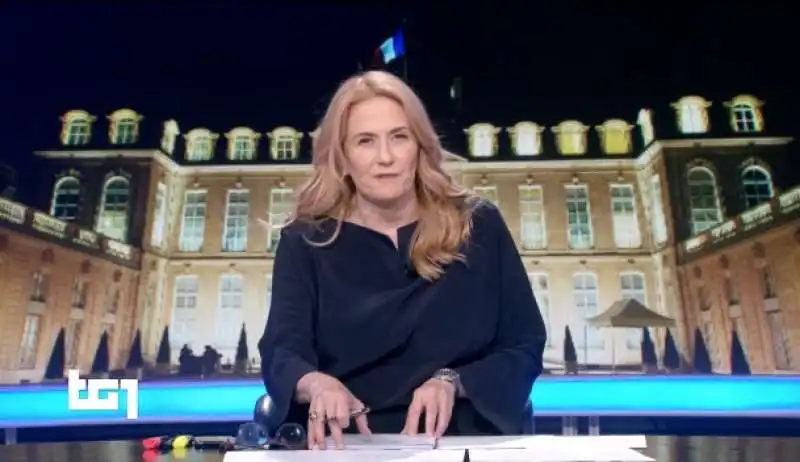 monica maggioni speciale tg1 elezioni francesi   3