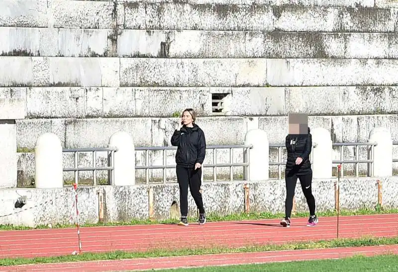 noemi bocchi si allena allo stadio dei marmi foto mezzelani gmt003