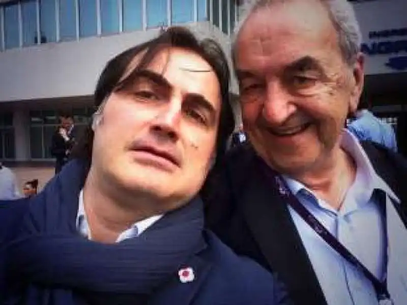 pierluigi pardo con bruno pizzul