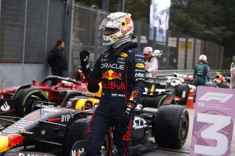 pole position di max verstappen a imola