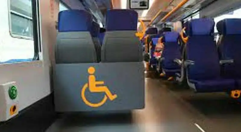 posti per disabili in treno 