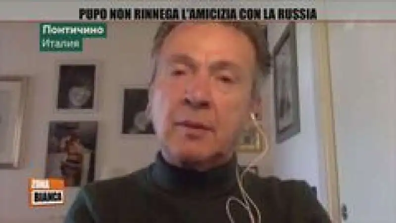 Pupo alla tv russa