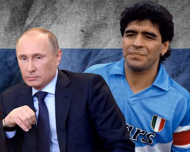 PUTIN MARADONA 2