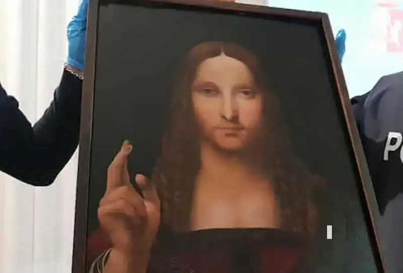 salvator mundi rubato a napoli 1