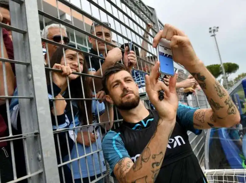 selfie con acerbi 