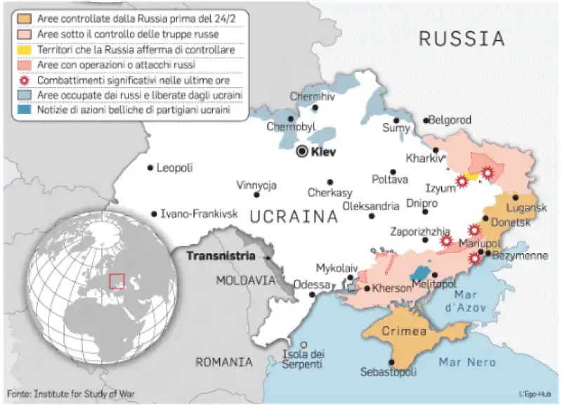 situazione russia ucraina