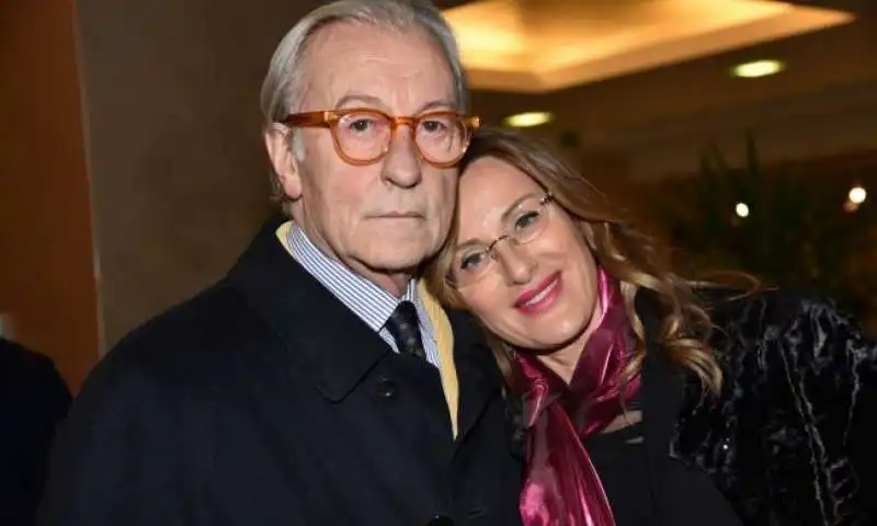 VITTORIO FELTRI CON LAURA ADELE