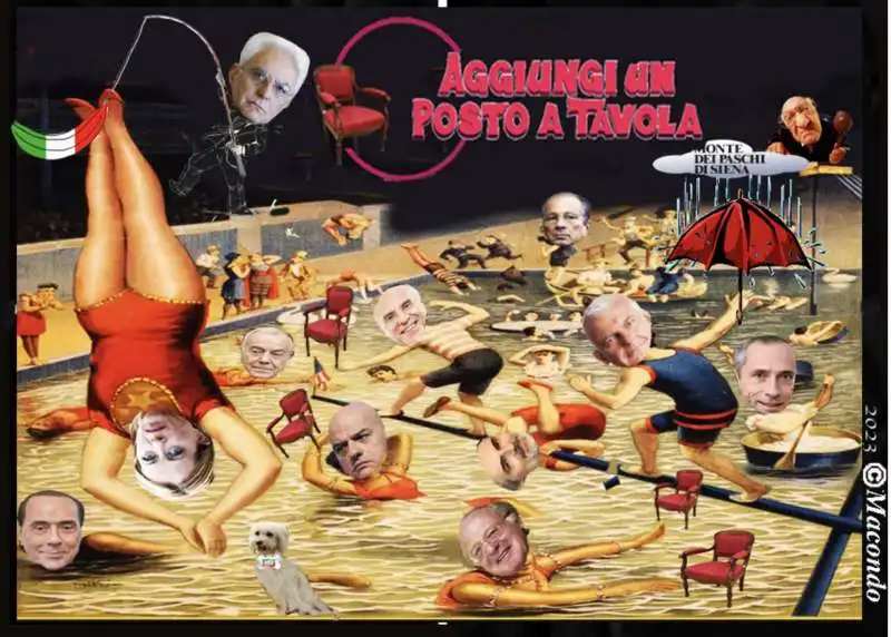 AGGIUNGI UN POSTO A TAVOLA - VIGNETTA BY MACONDO 