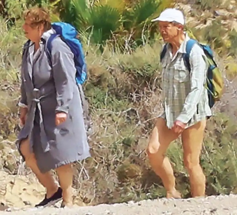 angela merkel in vacanza a fuerteventura con il marito joachim sauer 7   foto chi