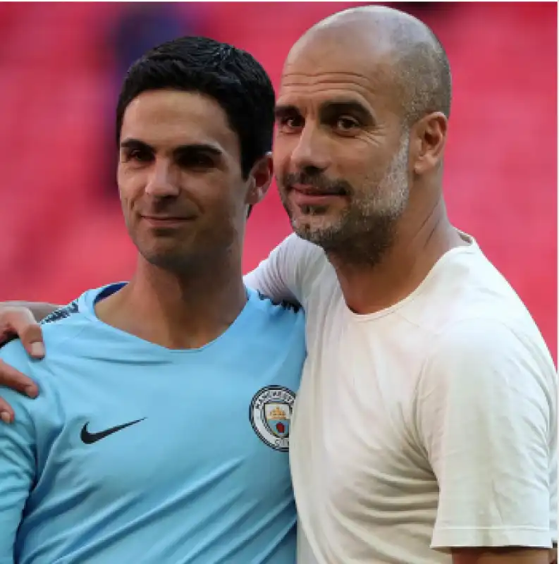 arteta guardiola city arsenal