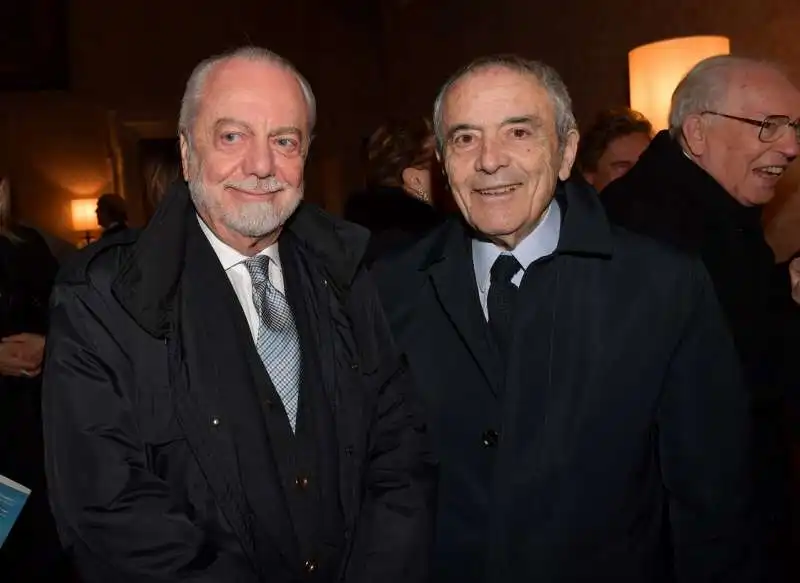 aurelio de laurentiis  giorgio assumma  foto di bacco