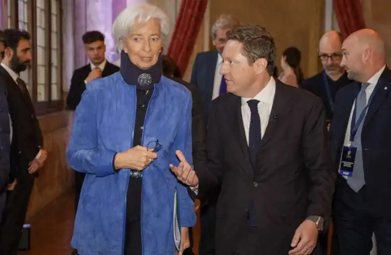 christine lagarde andrea ceccherini