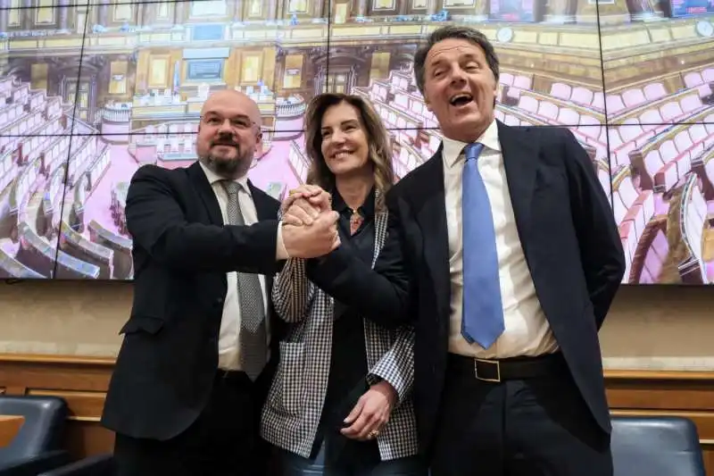 ENRICO BORGHI RAFFAELLA PAITA MATTEO RENZI 