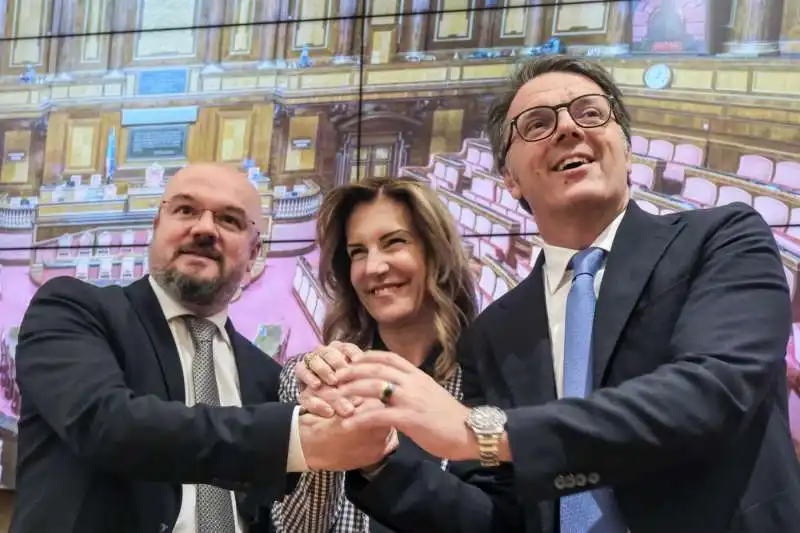 ENRICO BORGHI RAFFAELLA PAITA MATTEO RENZI 