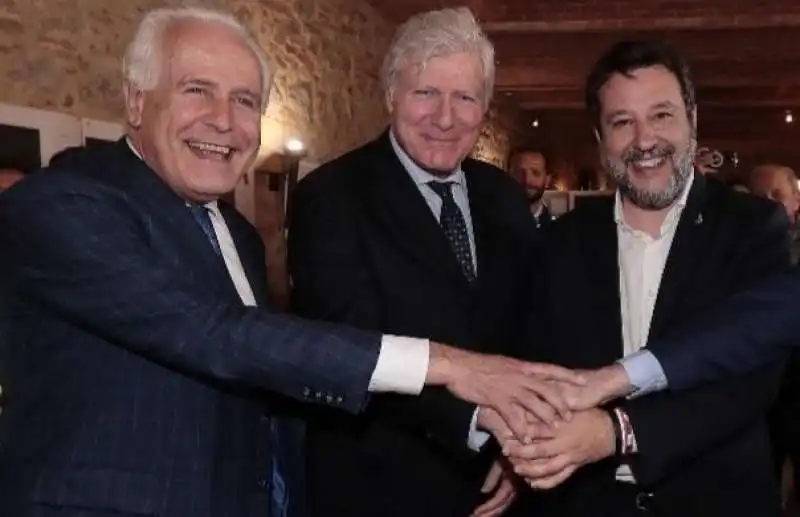 eugenio giani con matteo salvini 