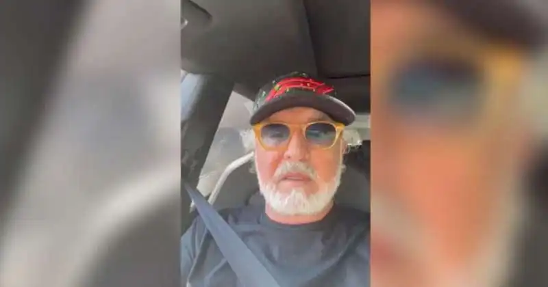 fabio briatore bloccato in autostrada 1