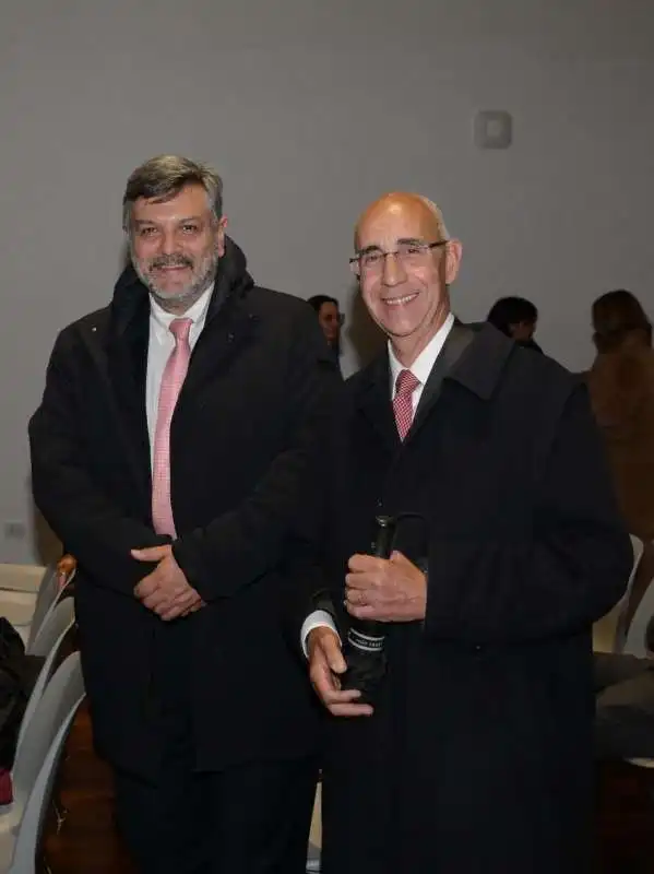 fabrizio dell orefice e l ambasciatore luigi mattiolo  foto di bacco