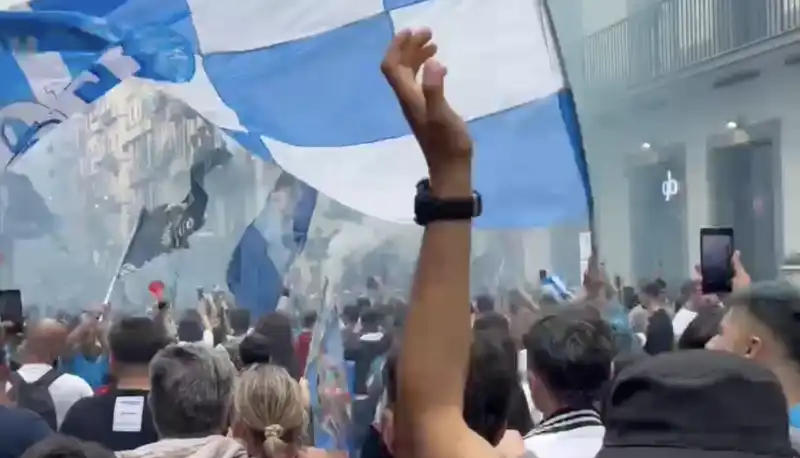 FESTA SCUDETTO A NAPOLI