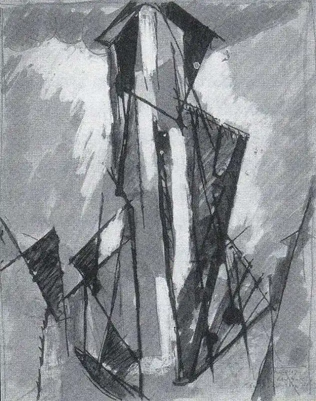 flatiron   quadro di albert gleizes 