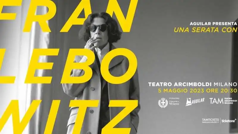 fran lebowitz al teatro arcimboldi di milano - locandina