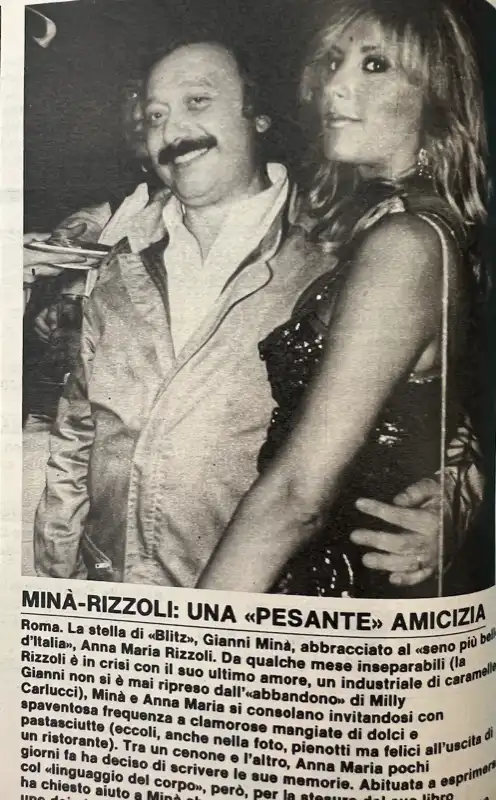 gianni mina' e anna maria rizzoli