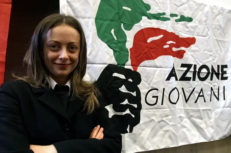 giorgia meloni azione giovani