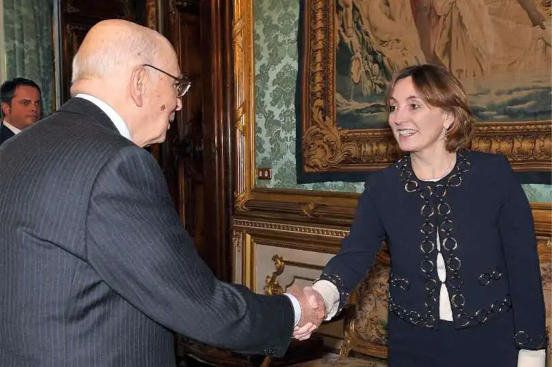 giorgio napolitano lorenza lei 