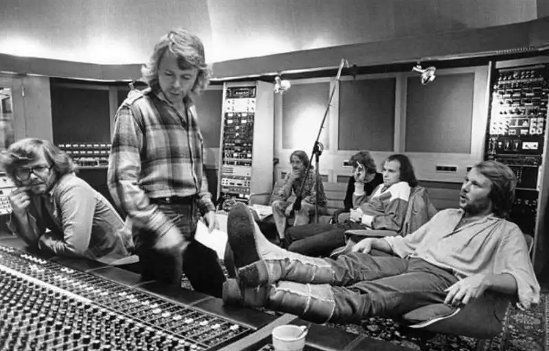 gli abba in studio 