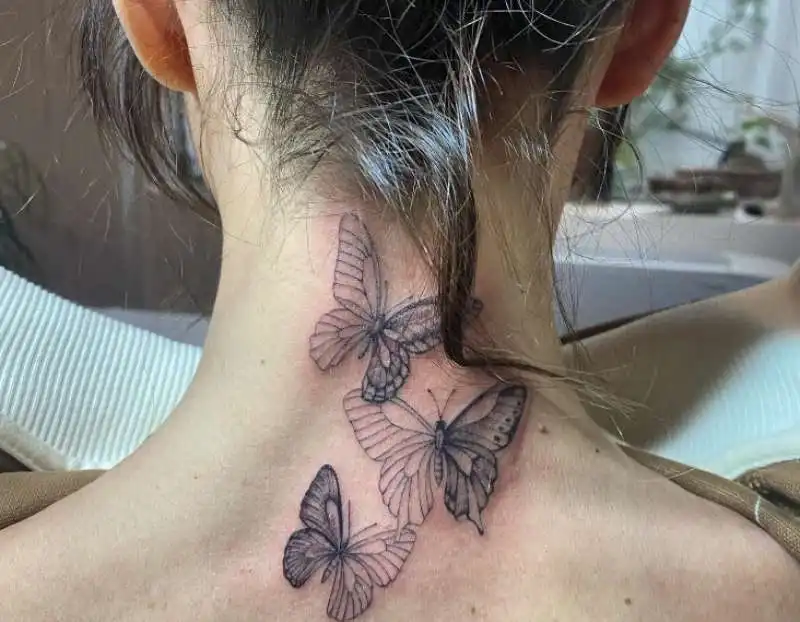 il nuovo tatuaggio di ambra angiolini