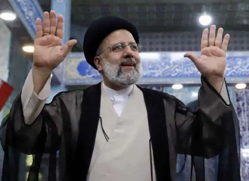 IL PRESIDENTE IRANIANO EBRAHIM RAISI