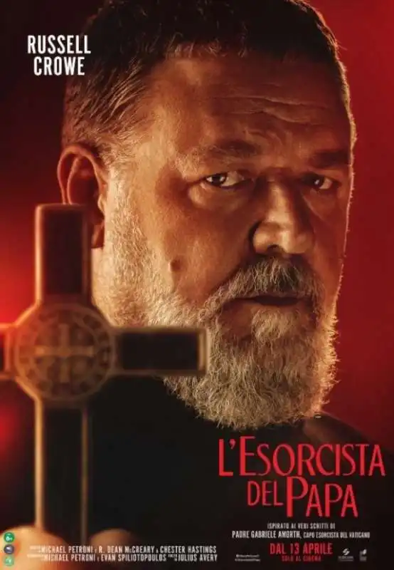 l esorcista del papa con russell crowe   locandina