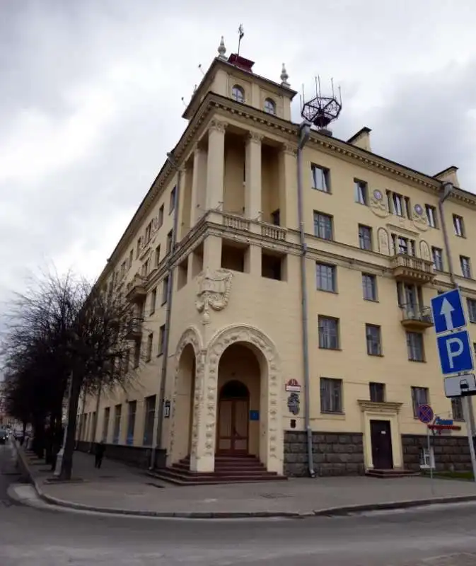 la casa dove visse lee harvey oswald a minsk, in bielorussia 